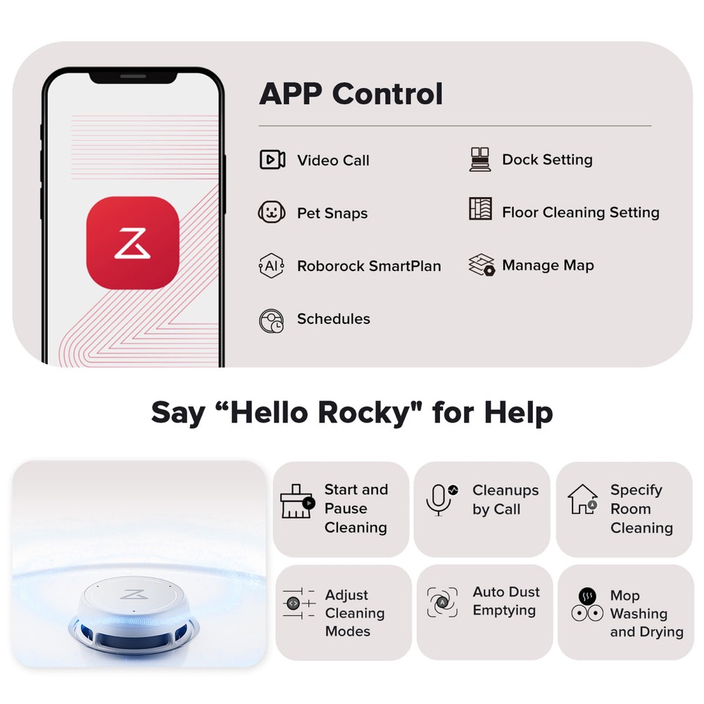 App and voice control